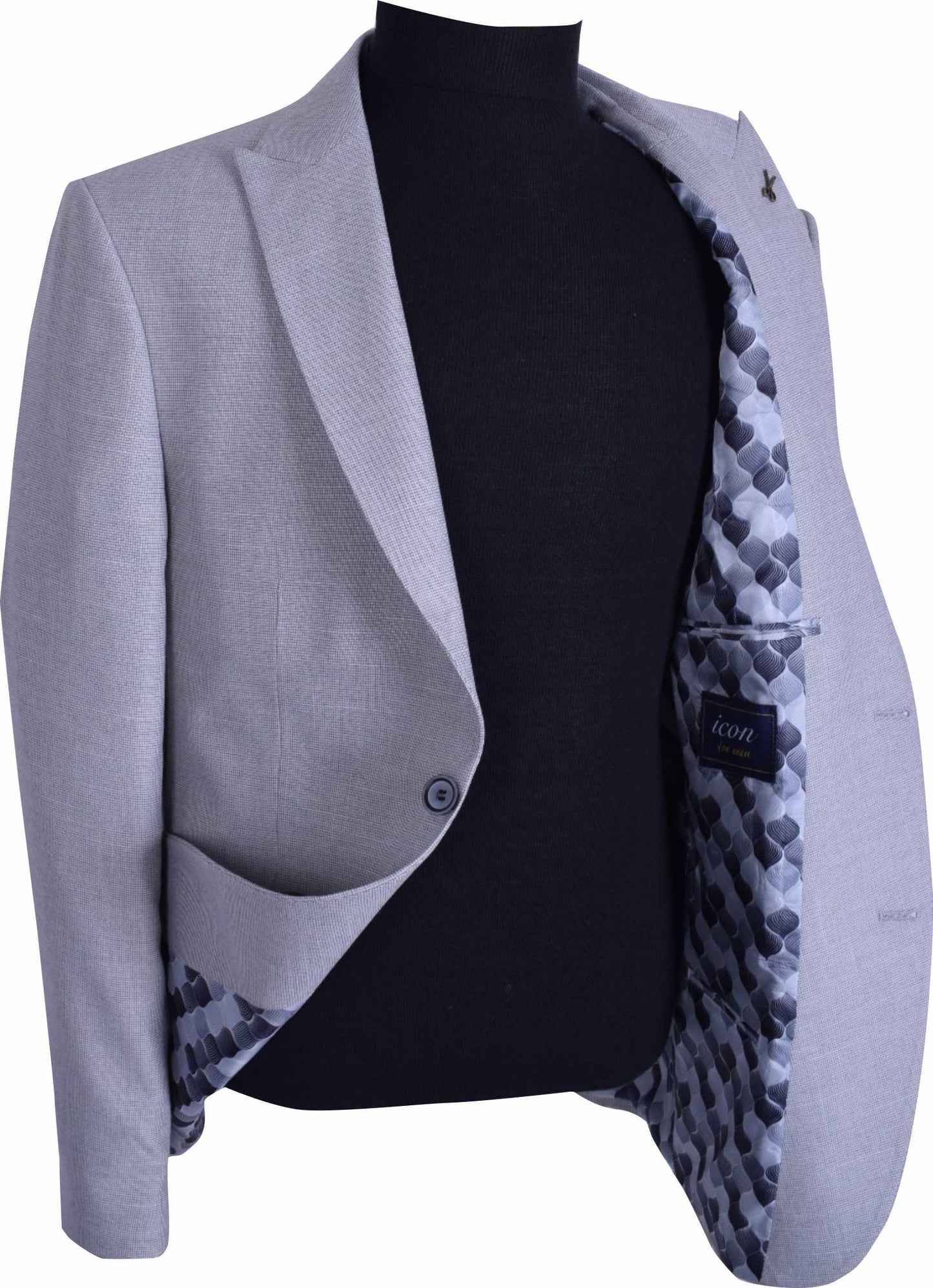 BLZ031 Icon Grey Blazer