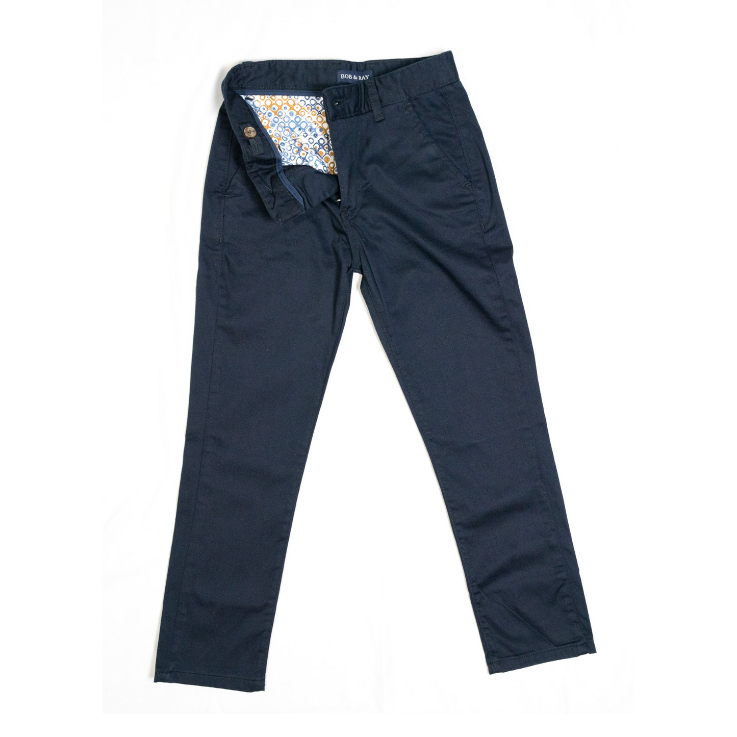 BRT001 boys Navy Chino Pants