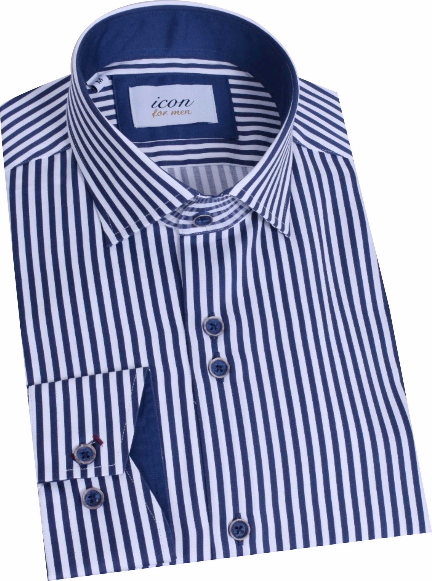 ICN104 Icon Pencil stripe Shirt