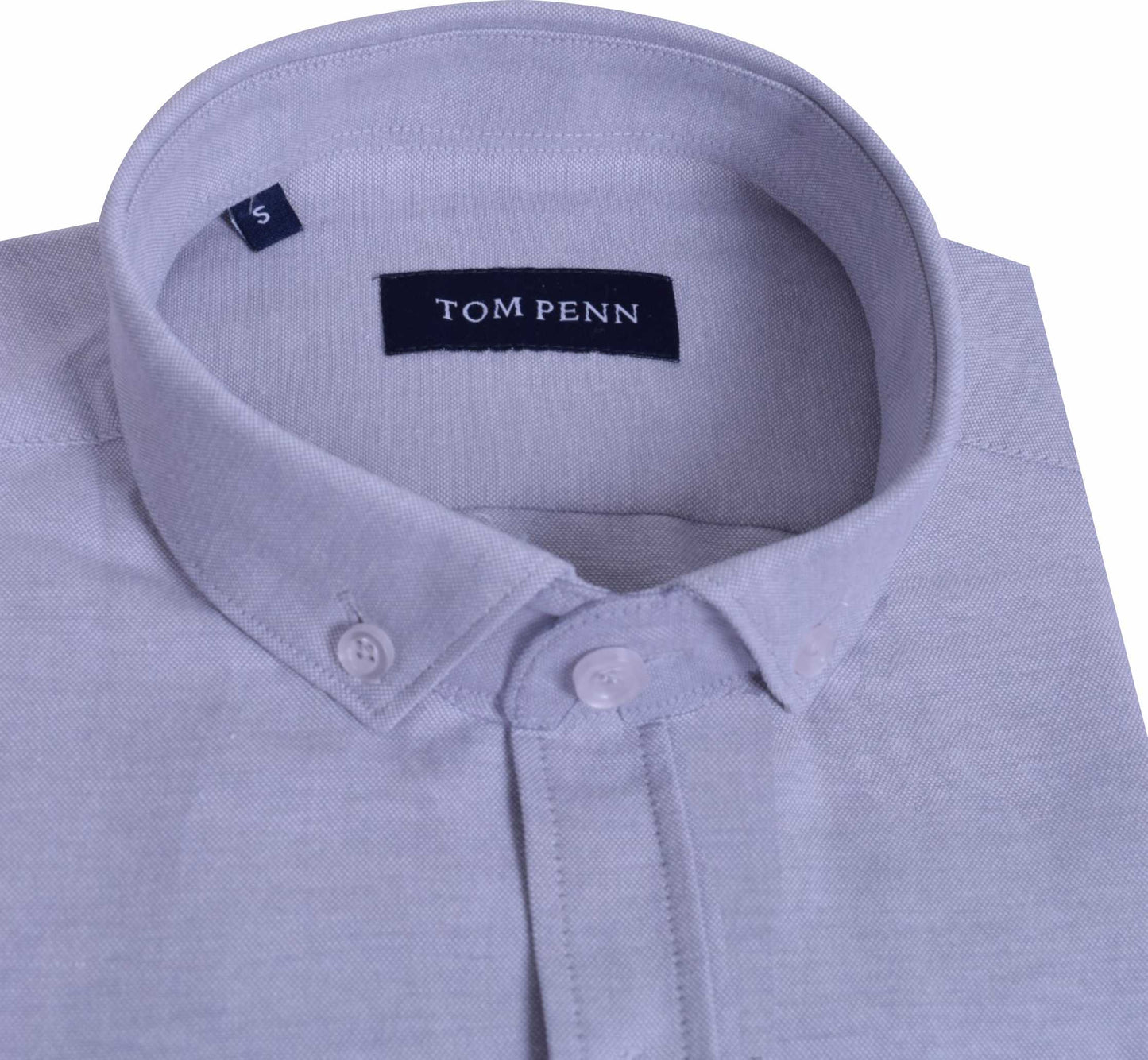 TP330 Sliver Oxford Long Sleeve Shirt