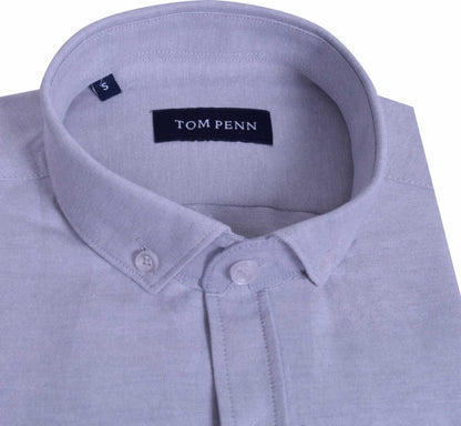 TP330 Sliver Oxford Long Sleeve Shirt