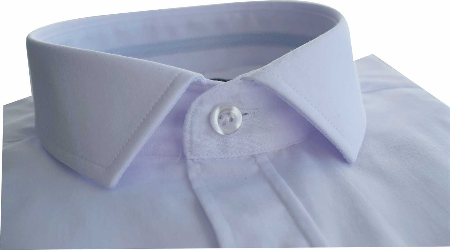 AD078 Slim Fit White Shirt