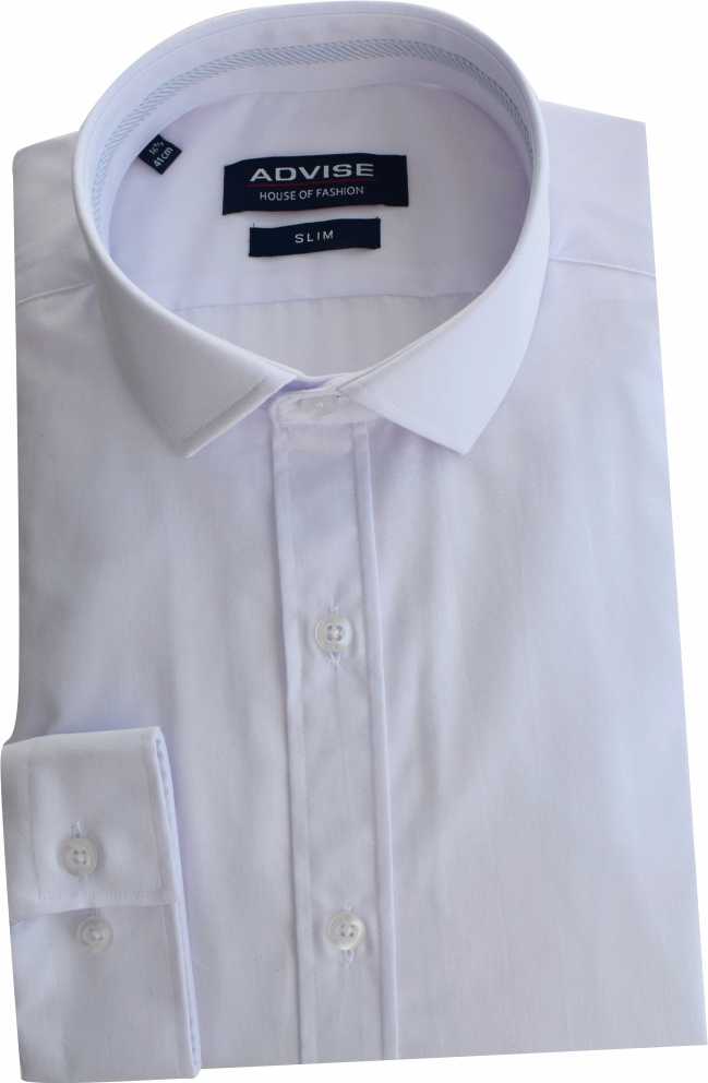 AD078 Slim Fit White Shirt