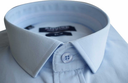 AD078 Slim Fit Sky Shirt