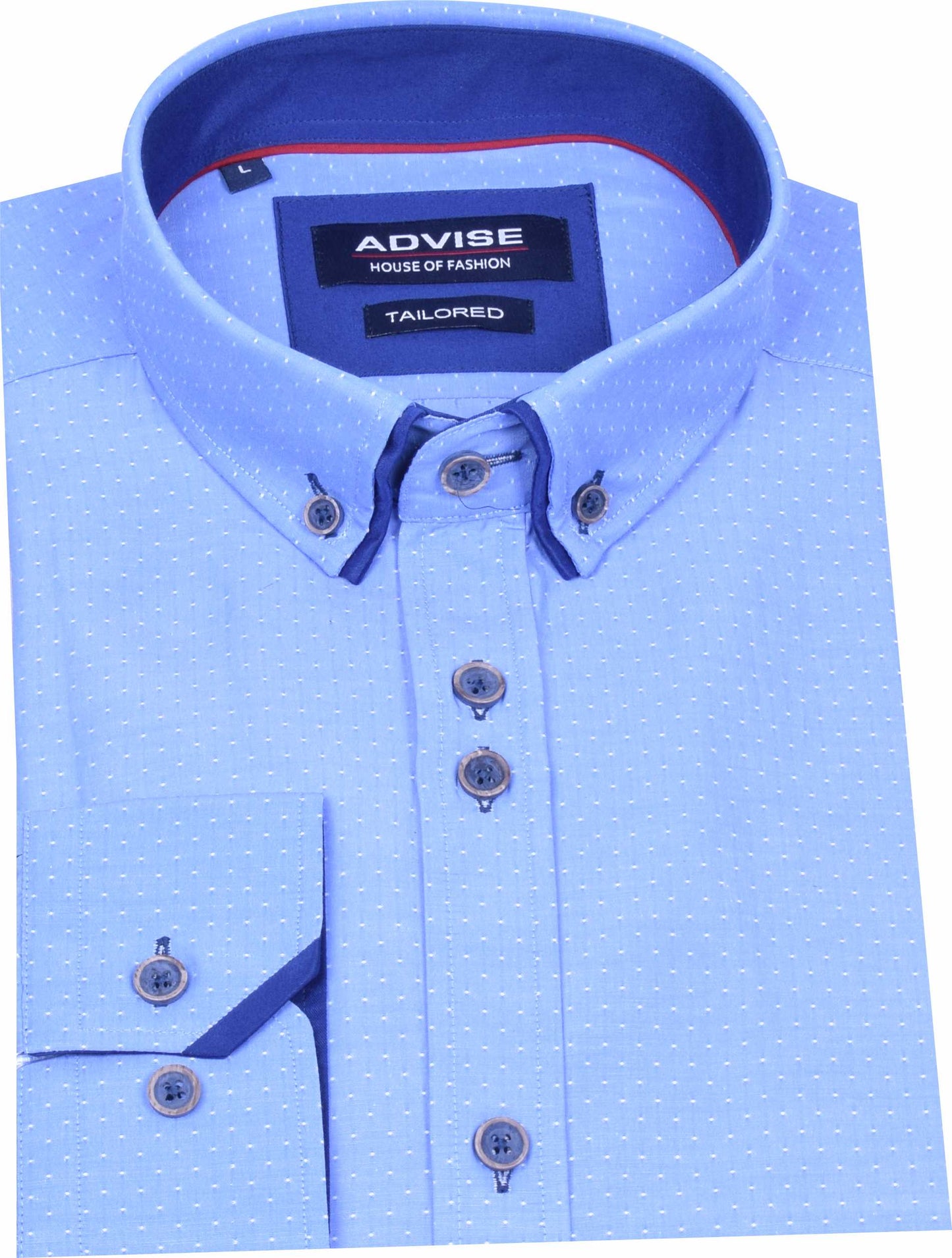 AD883 Advise Tailored Blue Shirt