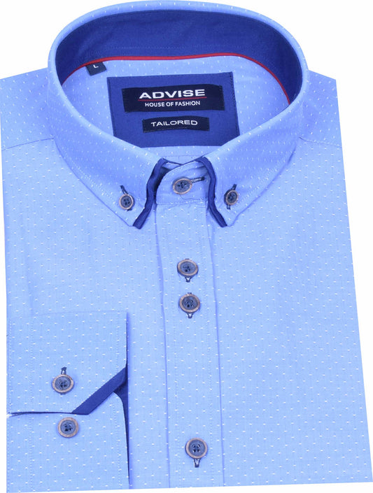 AD883 Advise Tailored Blue Shirt