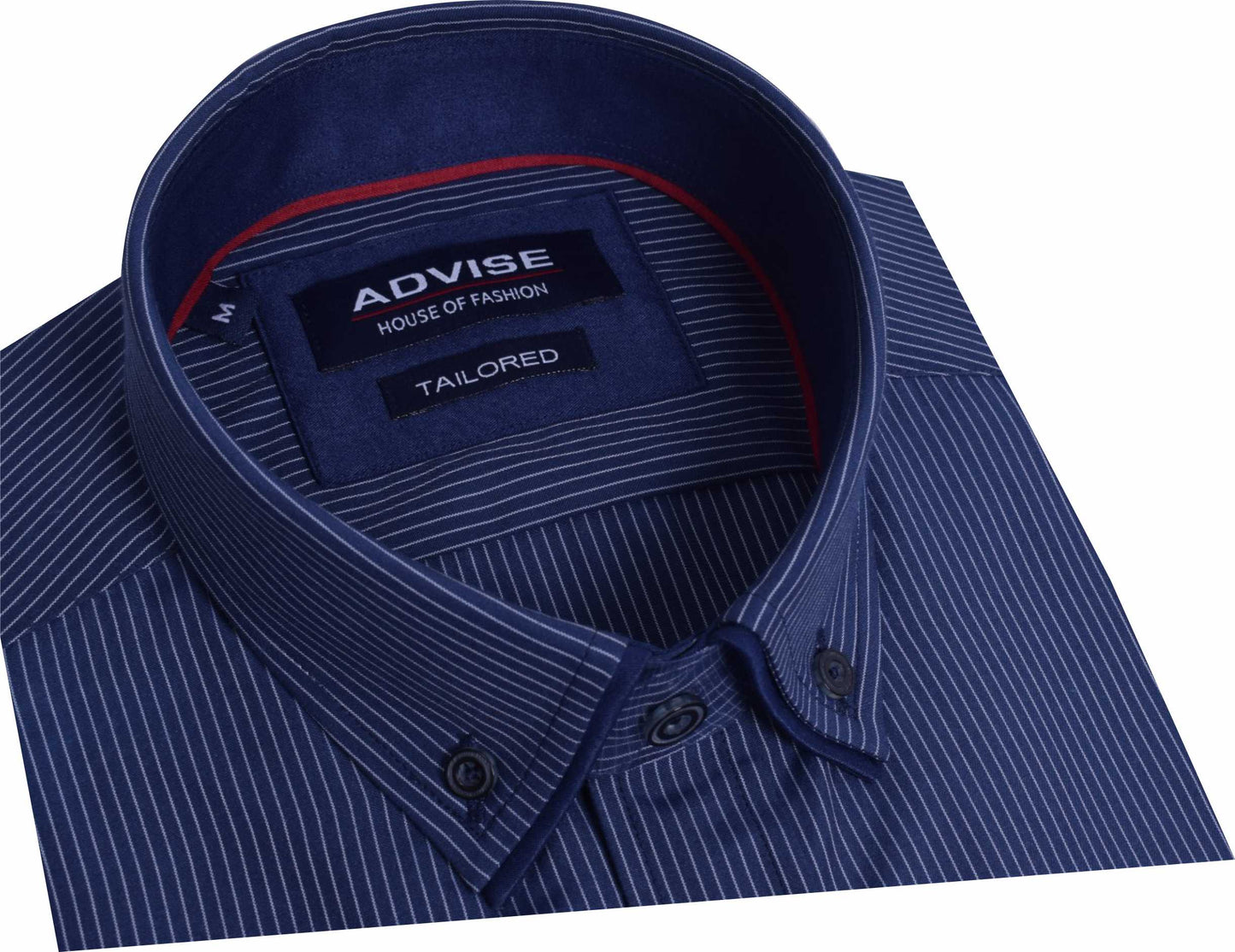 AD910 Navy Advise Pinstripe Shirt