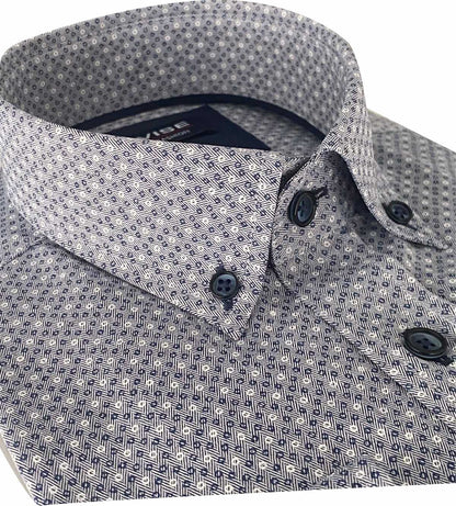 AD936 Navy Advise Tailored Shirt