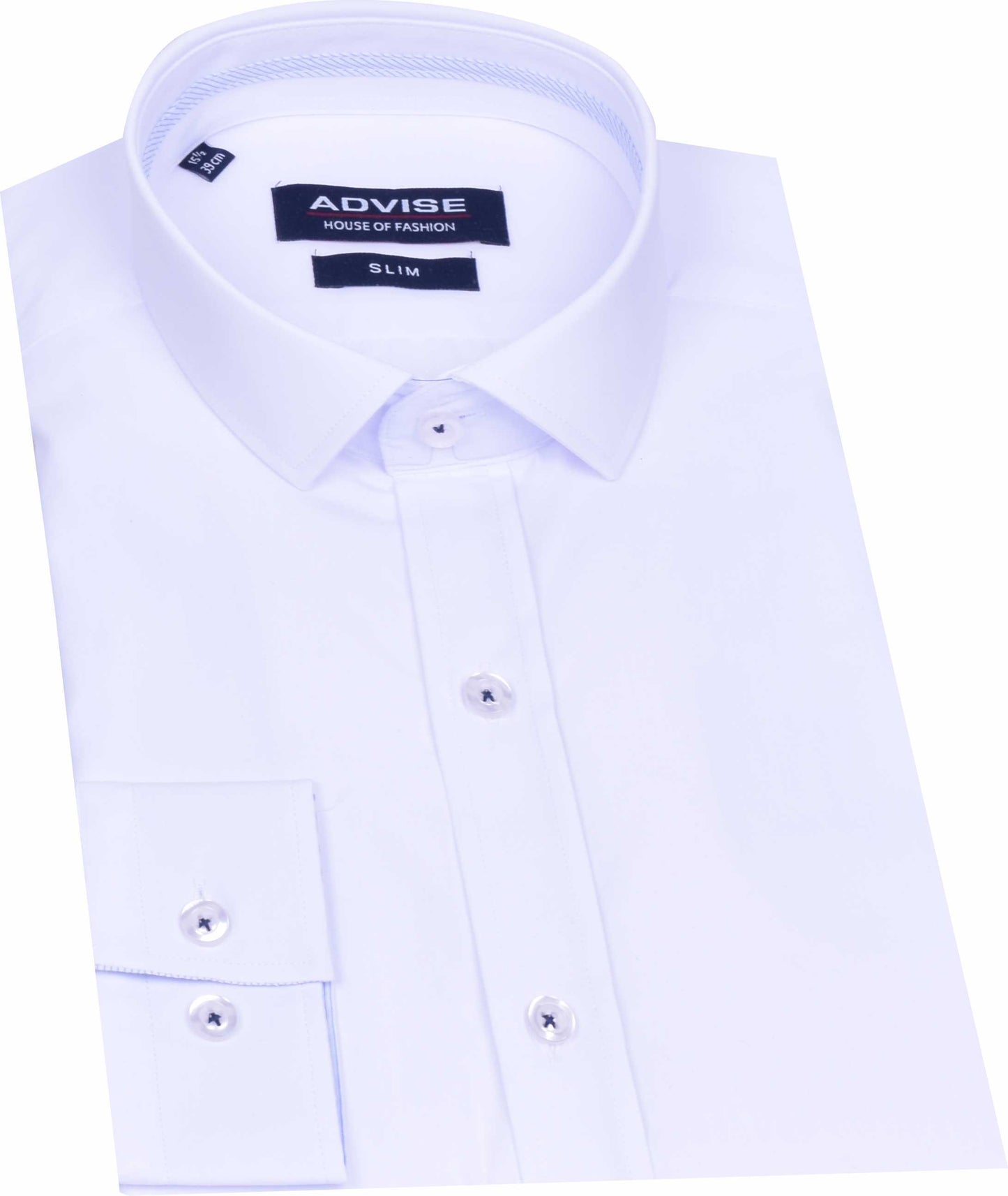 AD078 Slim Fit White Shirt