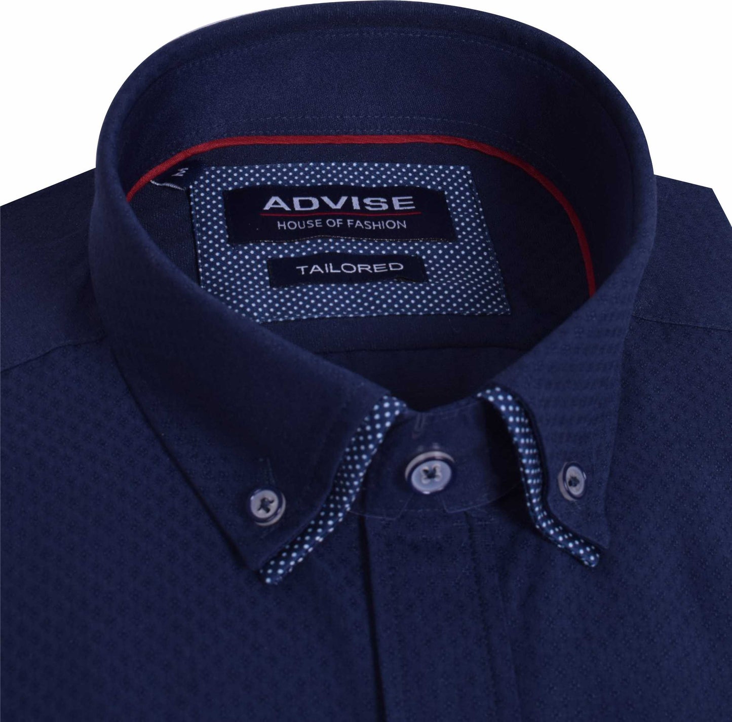 AD823 Advise Tailored Navy  Shirt