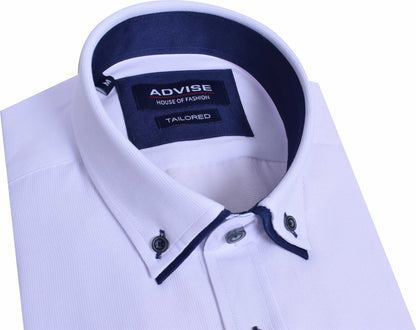 AD896 Advise Tailored White Shirt