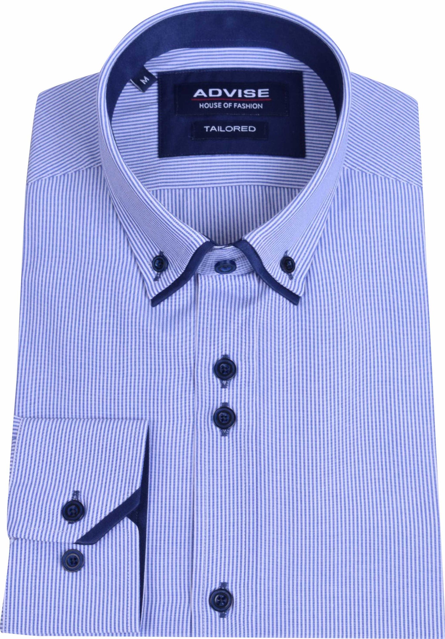 AD906 Advise Royal Striped Tailored Shirt