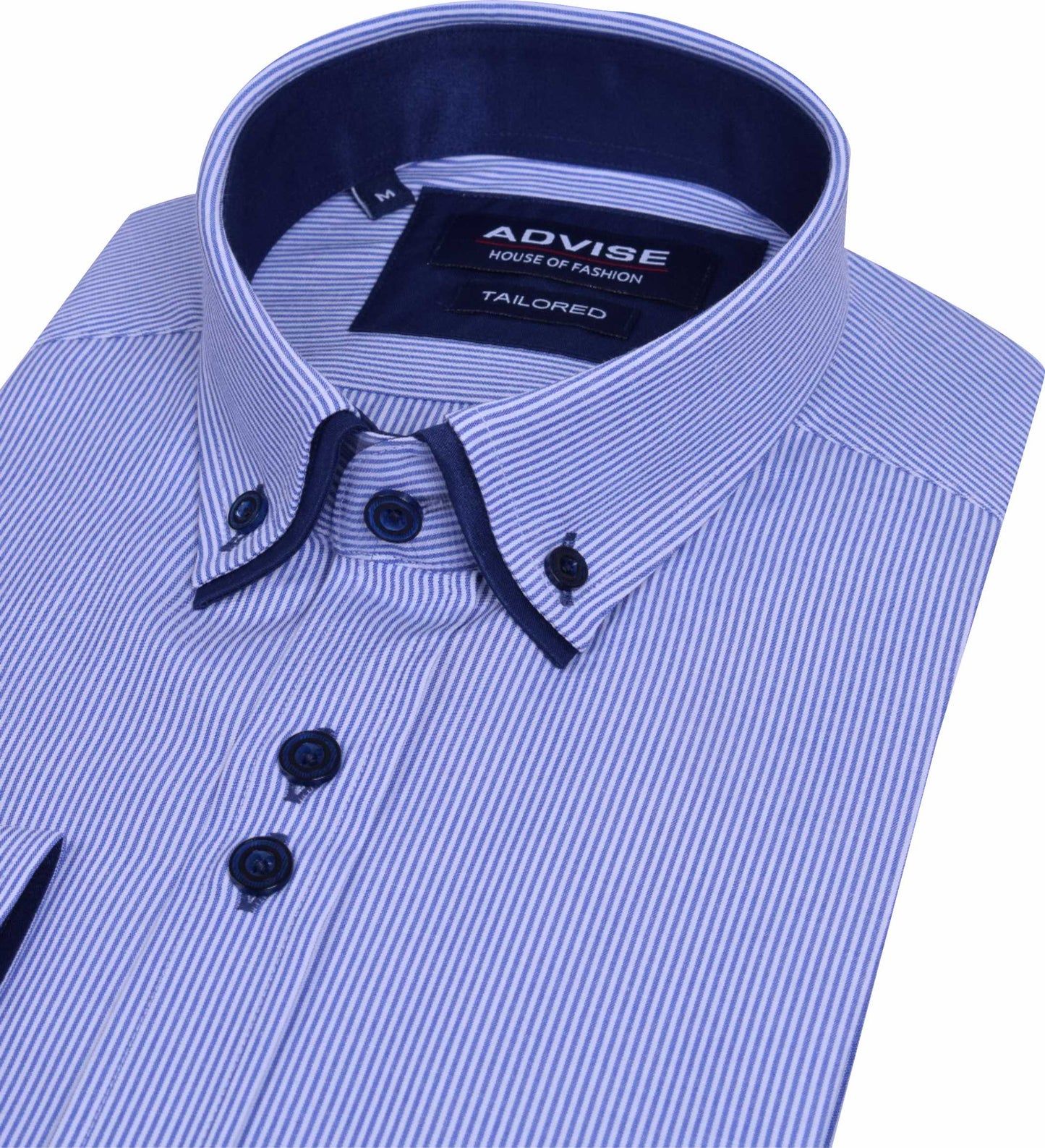 AD906 Advise Royal Striped Tailored Shirt