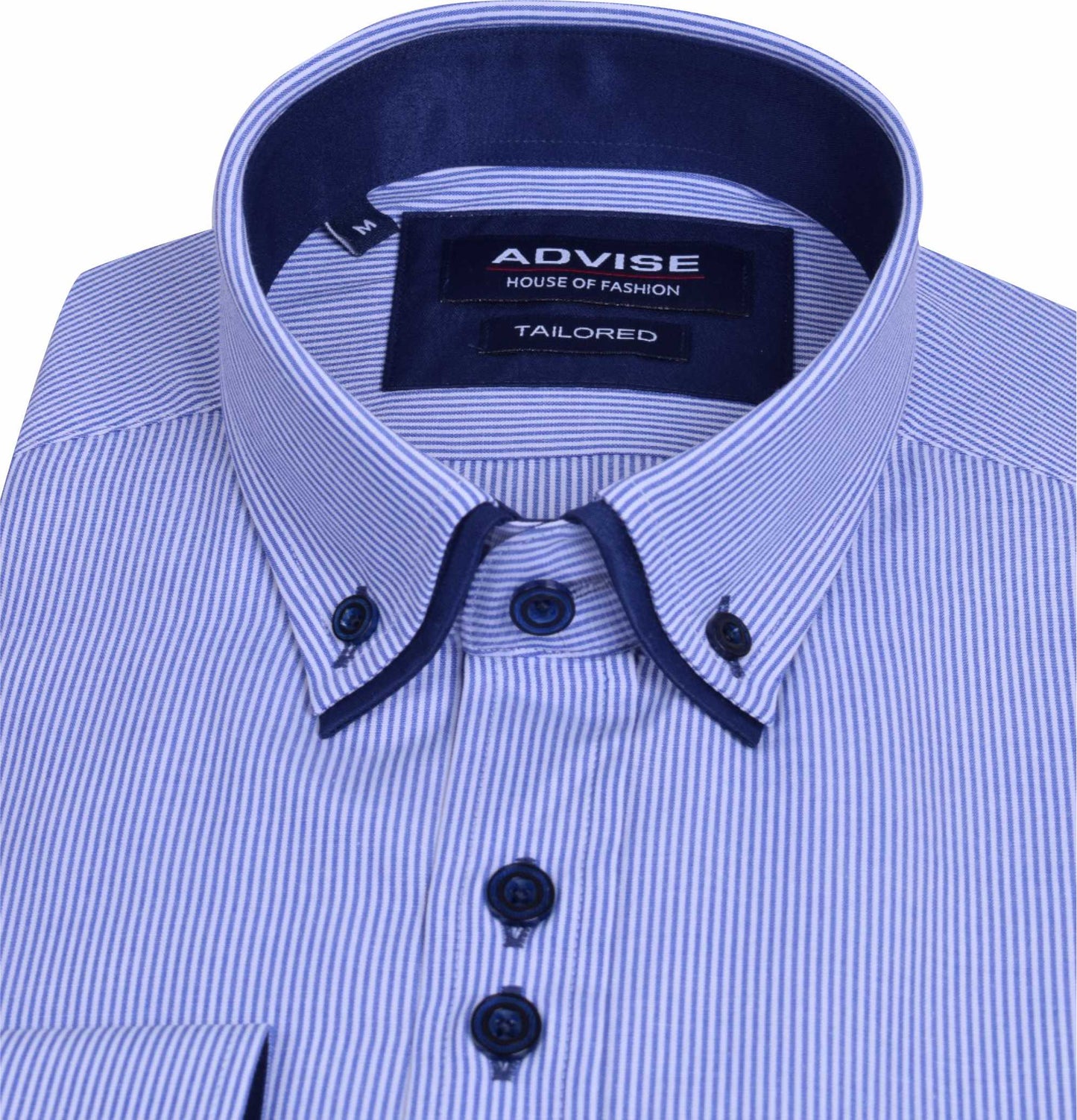 AD906 Advise Royal Striped Tailored Shirt