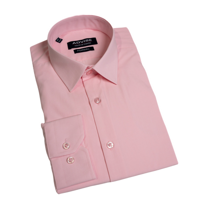 IV1686 Advise Formal Pink Long Sleeve Shirt