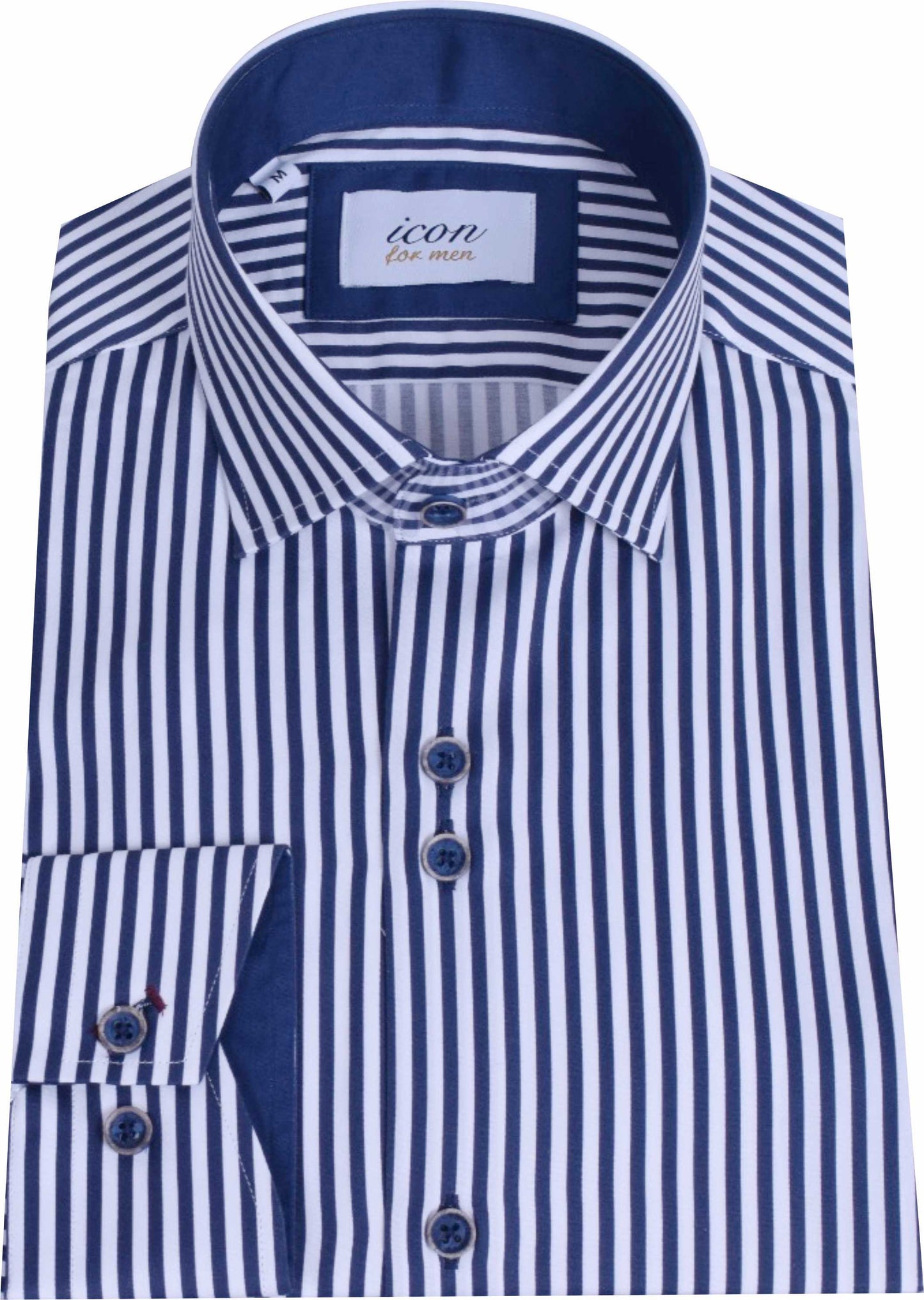 ICN104 Icon Pencil stripe Shirt