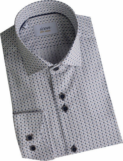 ICN105 N/Tan Icon Shirt