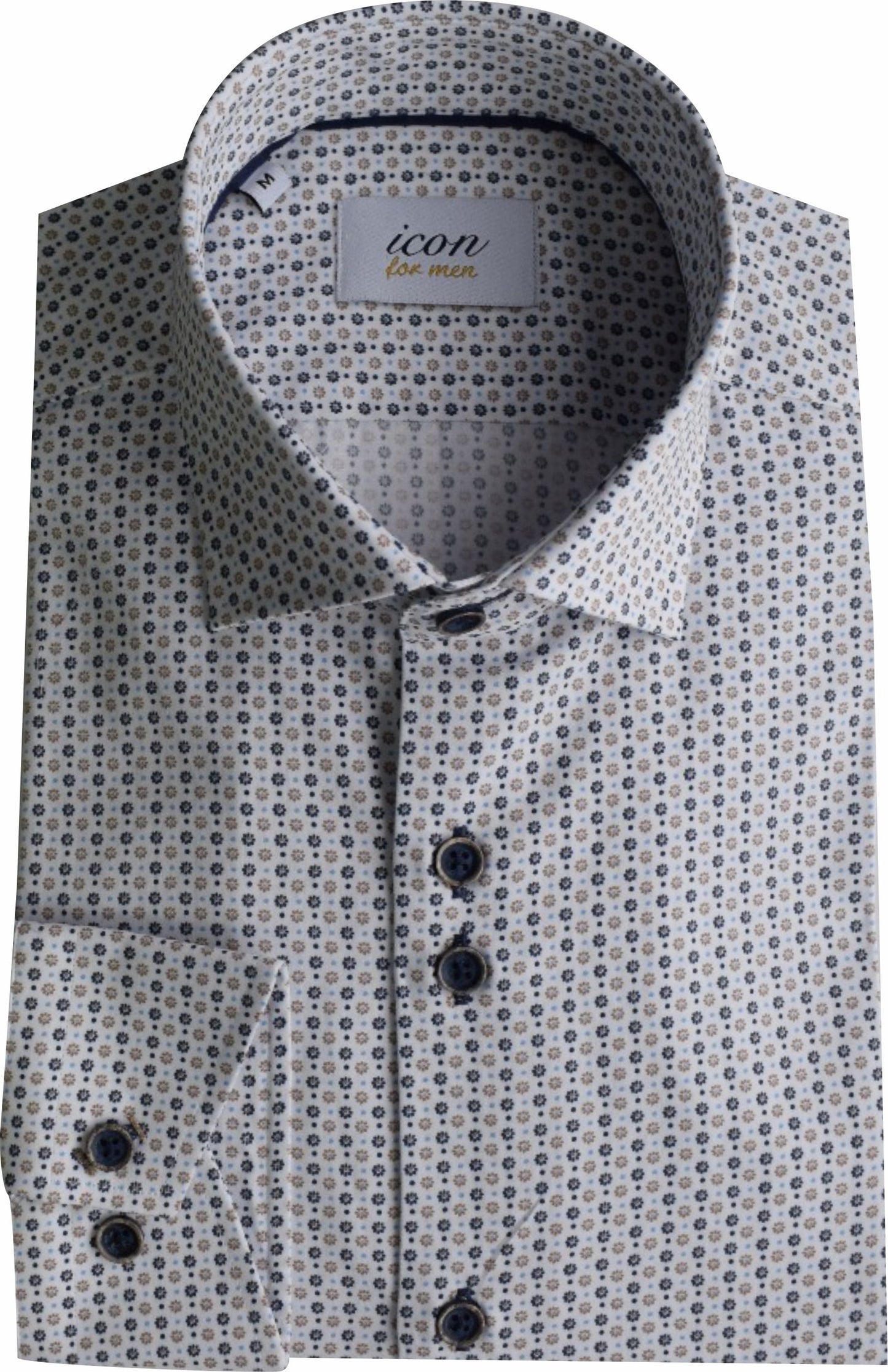 ICN105 N/Tan Icon Shirt