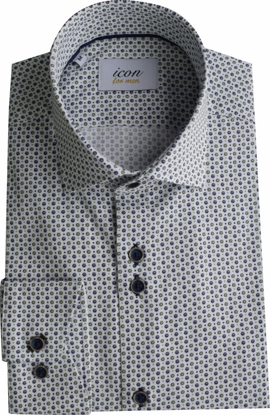 ICN106 N/Green Icon Shirt