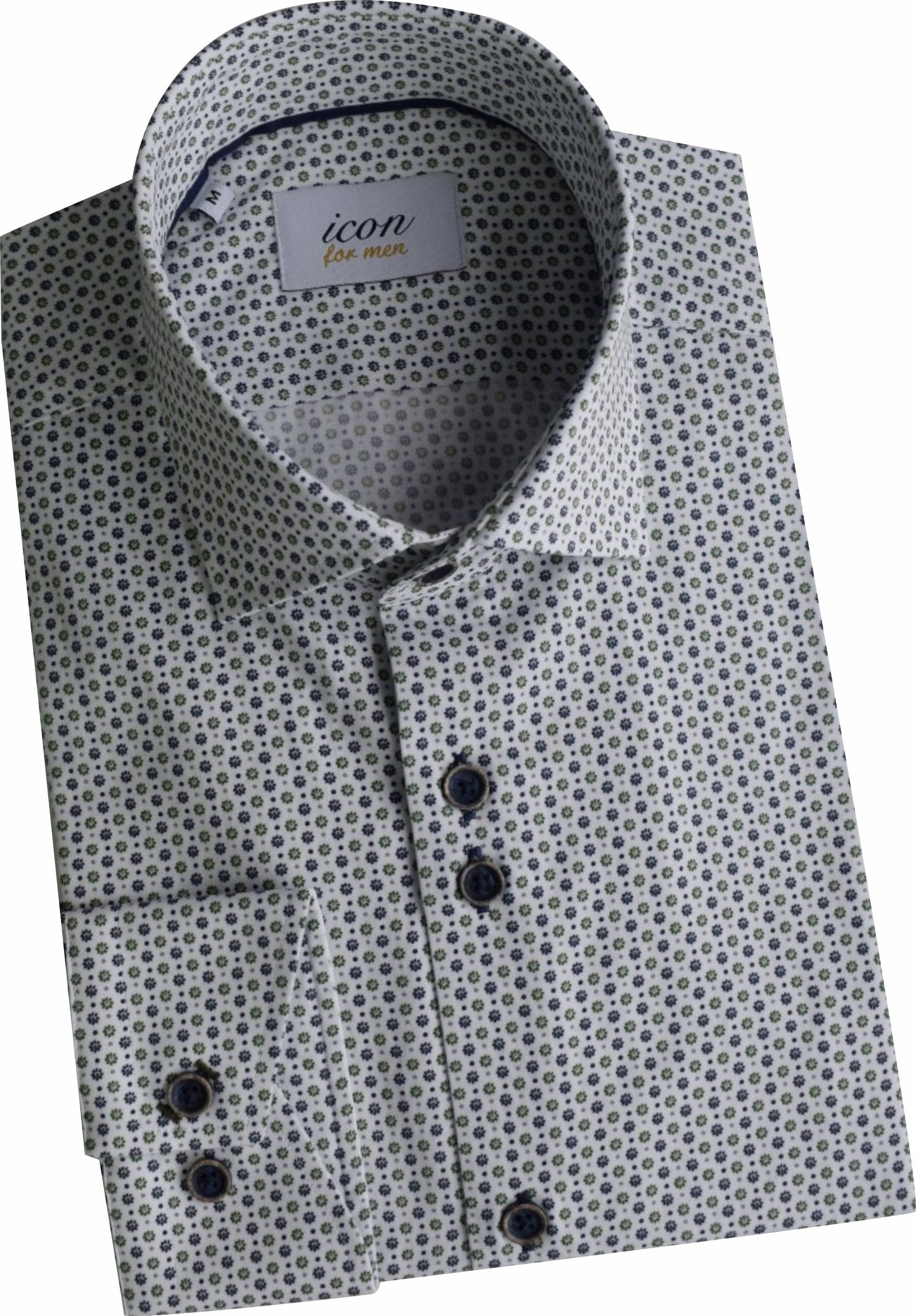 ICN106 N/Green Icon Shirt