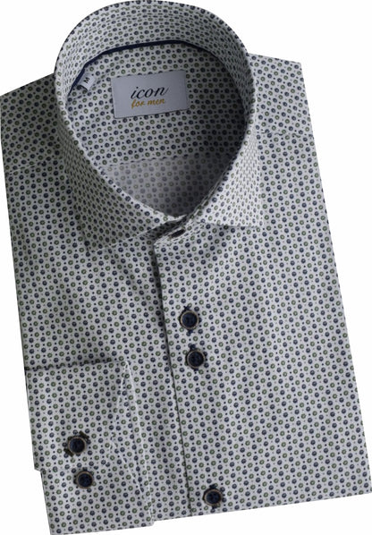 ICN106 N/Green Icon Shirt