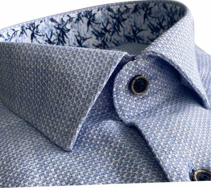 ICN113 Blue Short Sleeve Shirt