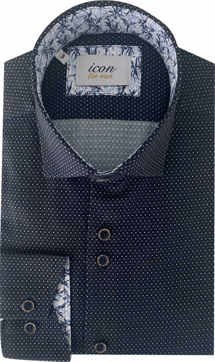 ICN122 NAVY SHIRT