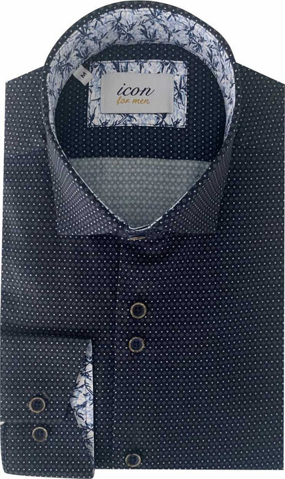 ICN122 NAVY SHIRT
