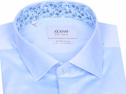 ICN093 Sky Icon Plain Shirt