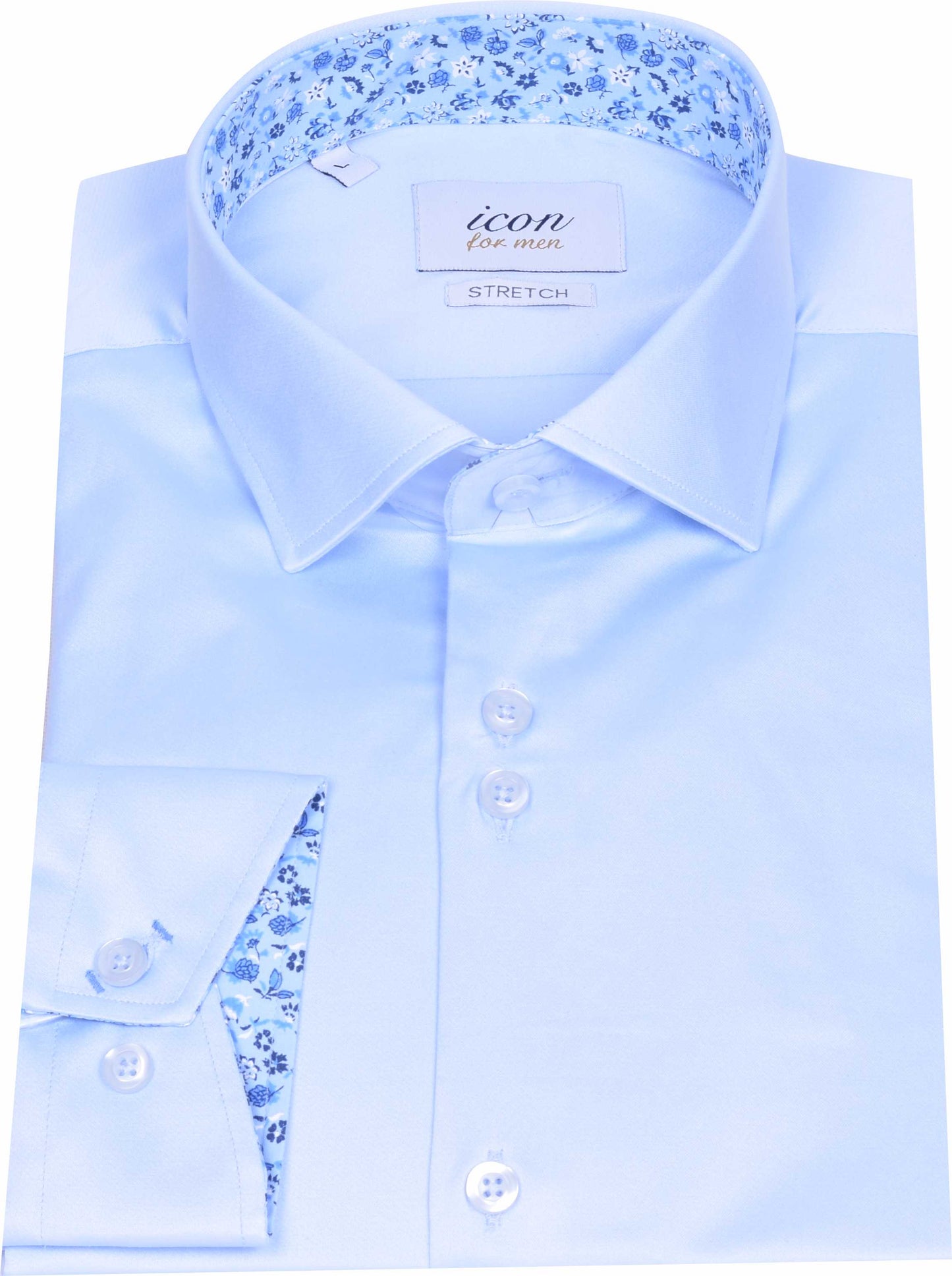 ICN093 Sky Icon Plain Shirt