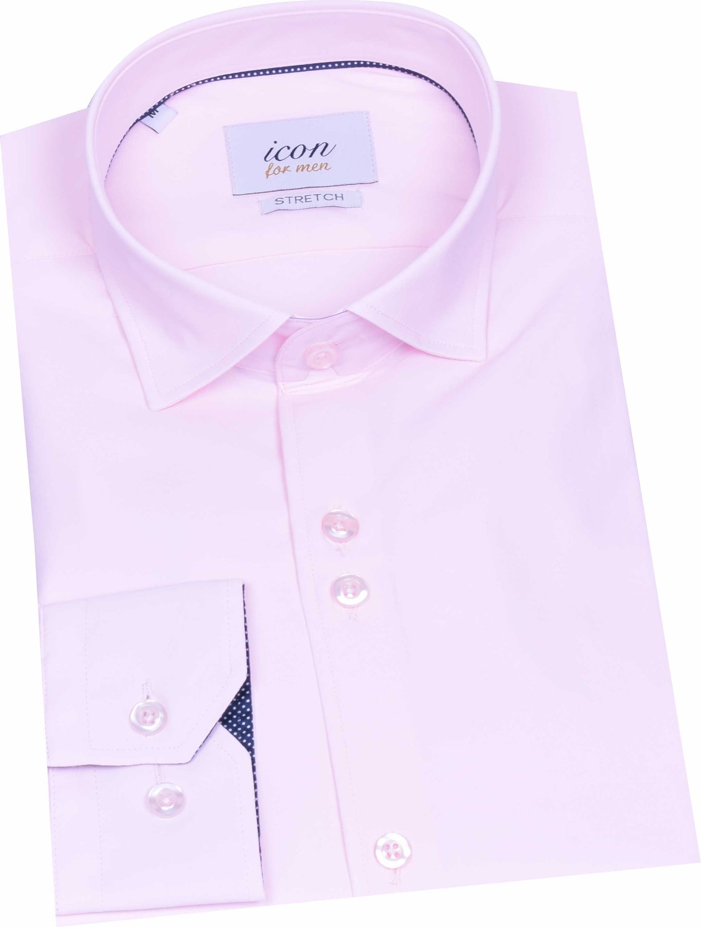 ICN100 Pink Icon Plain Shirt