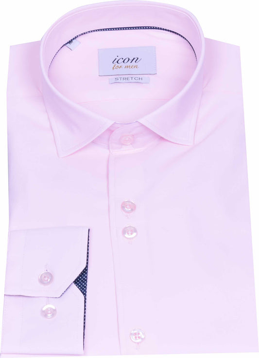 ICN100 Pink Icon Plain Shirt