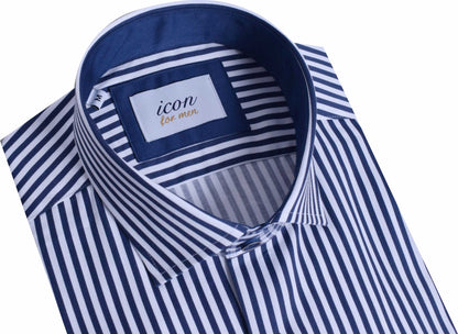 ICN104 Icon Pencil stripe Shirt