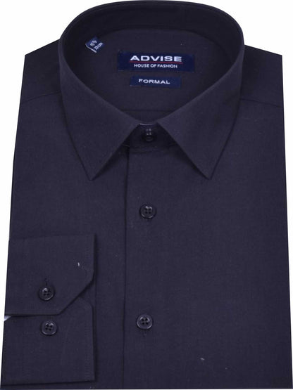 IV1686B Formal Fit Black Shirt
