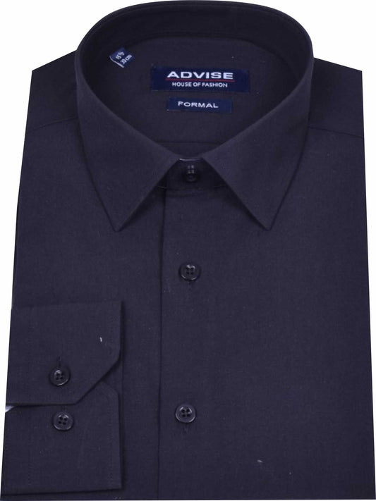 IV1686B Formal Fit Black Shirt