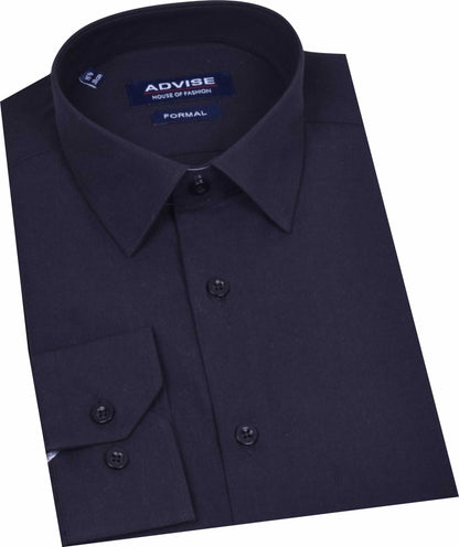 IV1686B Formal Fit Black Shirt