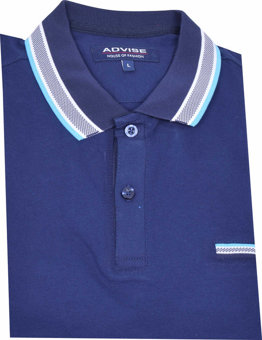 POLO279 Advise Navy  Polo Shirt