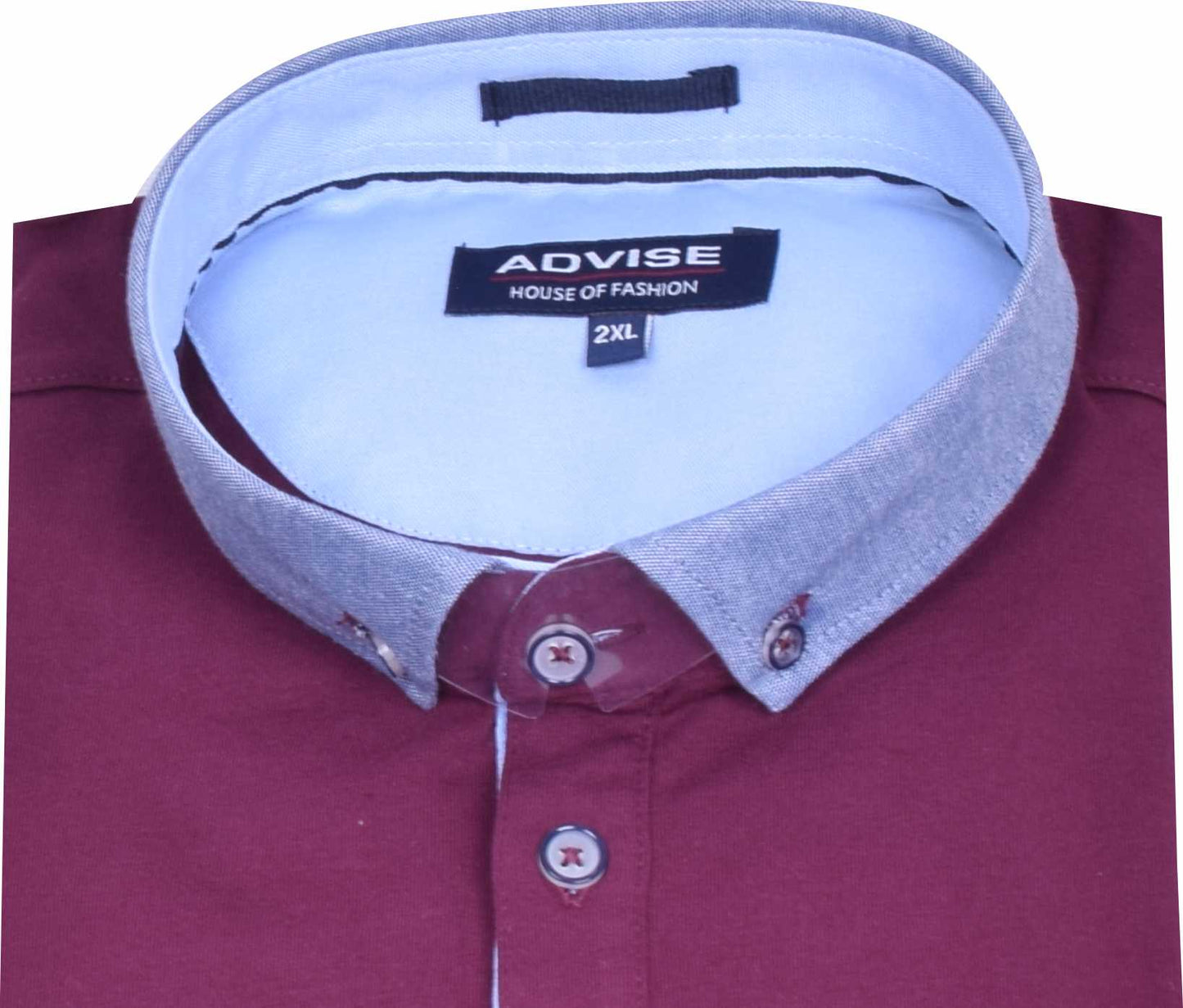 POLO298 Burgundy Advise  Polo Shirt