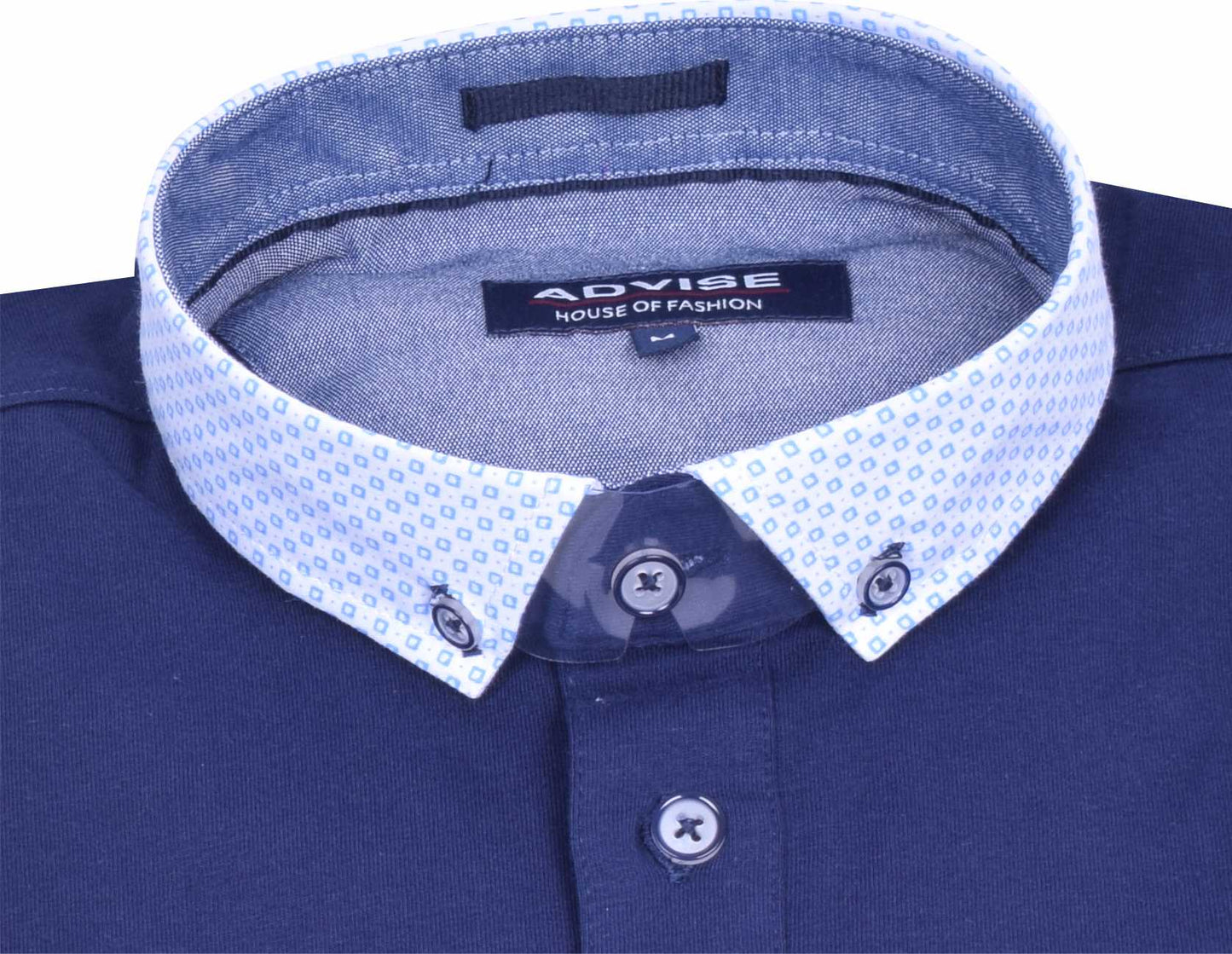 POLO299 Navy Advise  Polo Shirt