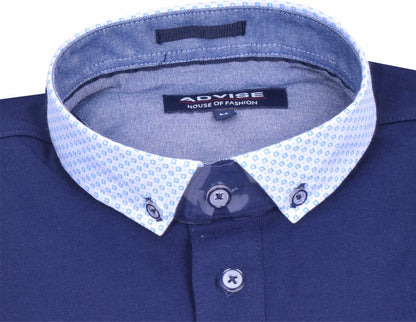 POLO299 Navy Advise  Polo Shirt