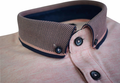 POLO322 Advise Strawberry Knitted Collar Polo