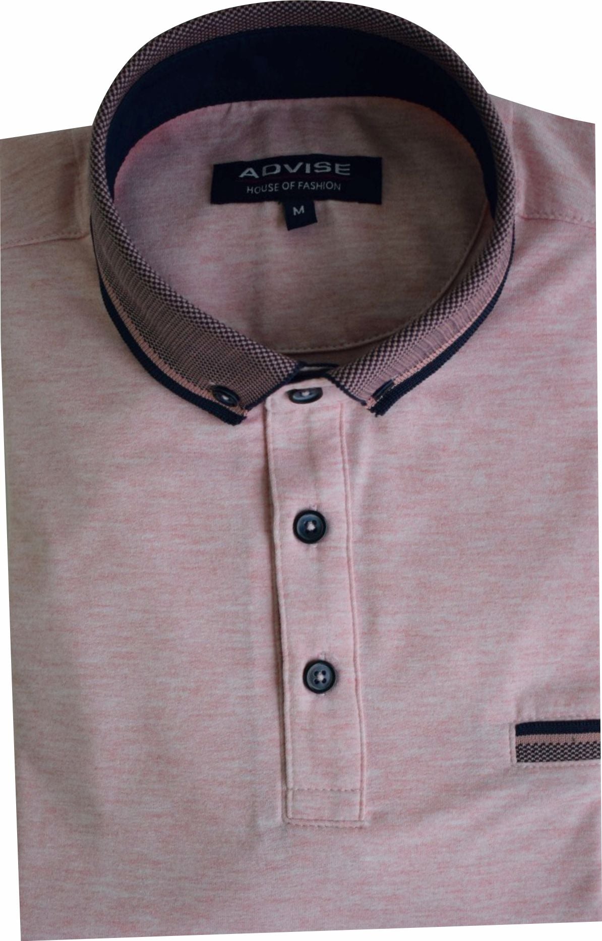 POLO322 Advise Strawberry Knitted Collar Polo