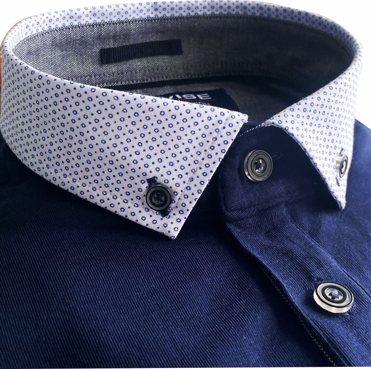 POLO324 Navy Advise Polo Shirt