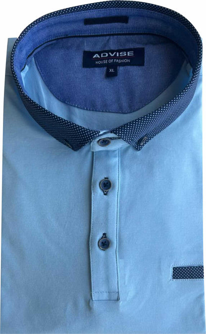 POLO306 Advise Sky Polo Shirt