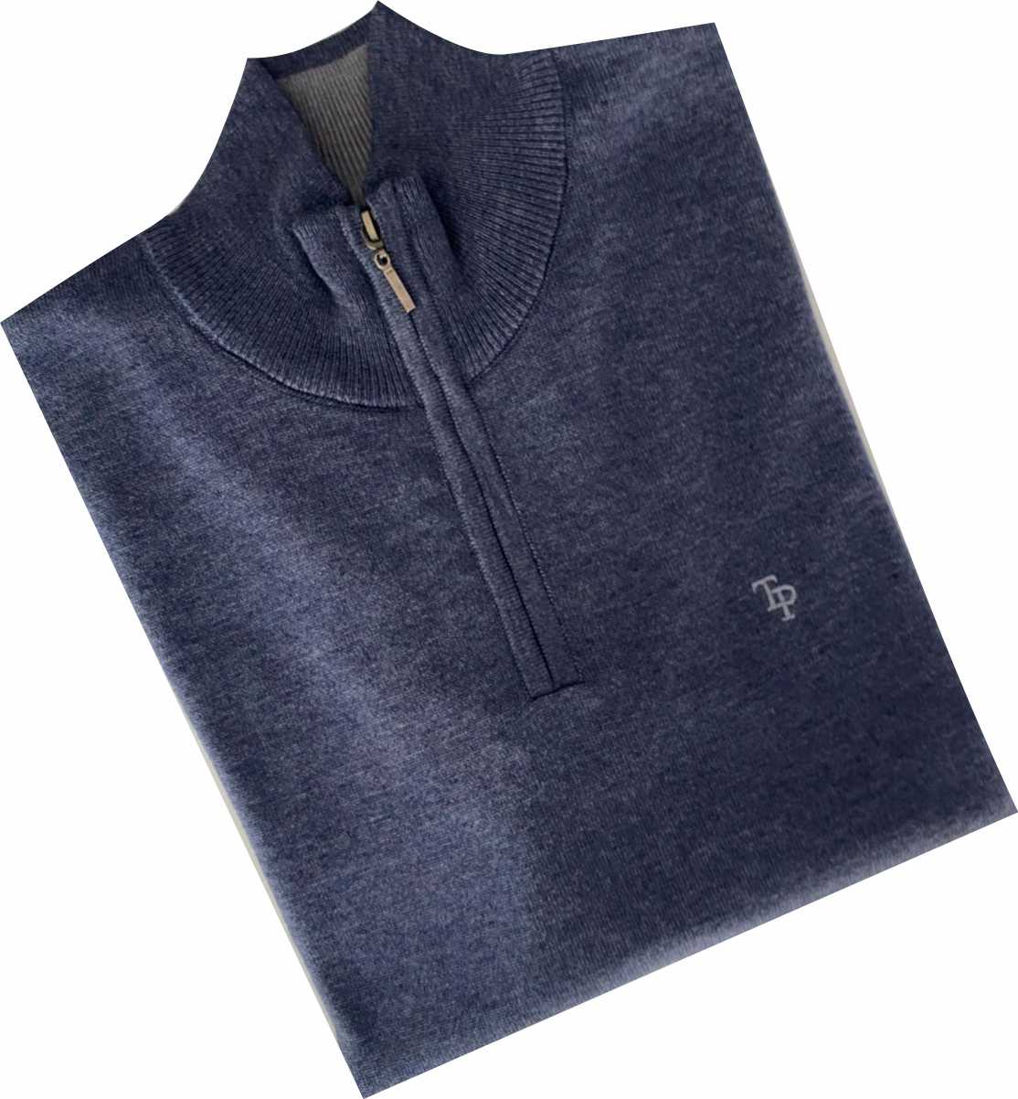 TP052K Indigo 1/4 Zip