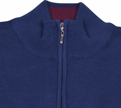 TP052K Navy 1/4 zip