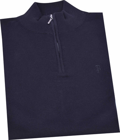 TP052K Black 1/4 zip