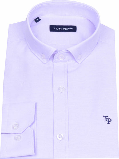 TP330 Lilac Oxford Long Sleeve Shirt