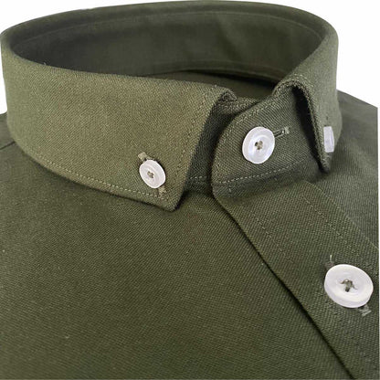 TP330 MOSS GREEN  Oxford Long Sleeve Shirt