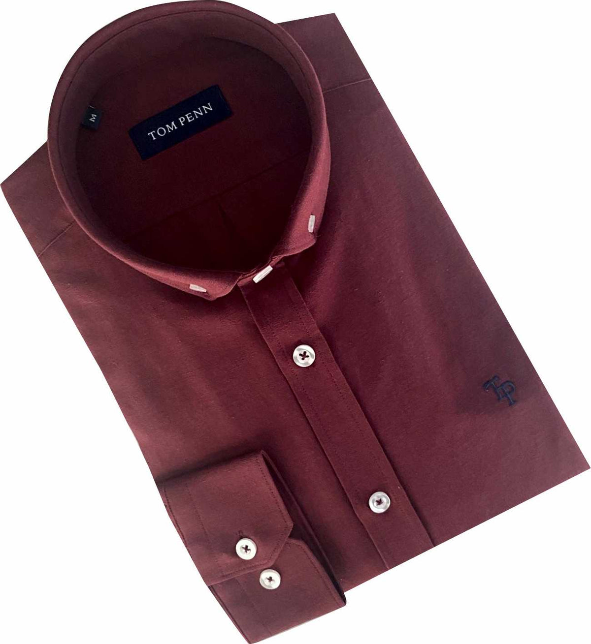 TP330 WINE Oxford Long Sleeve Shirt